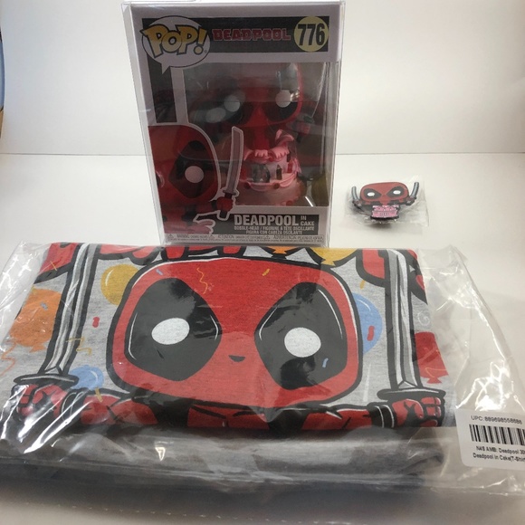Deadpool Funko Pop 3th Cake 776 